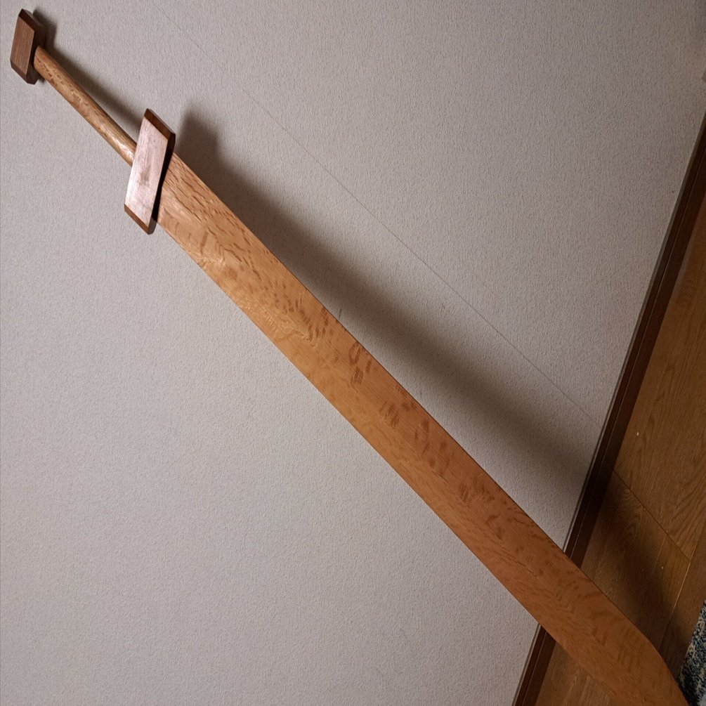 山海堂 木製大剣 レビュー｜郭公