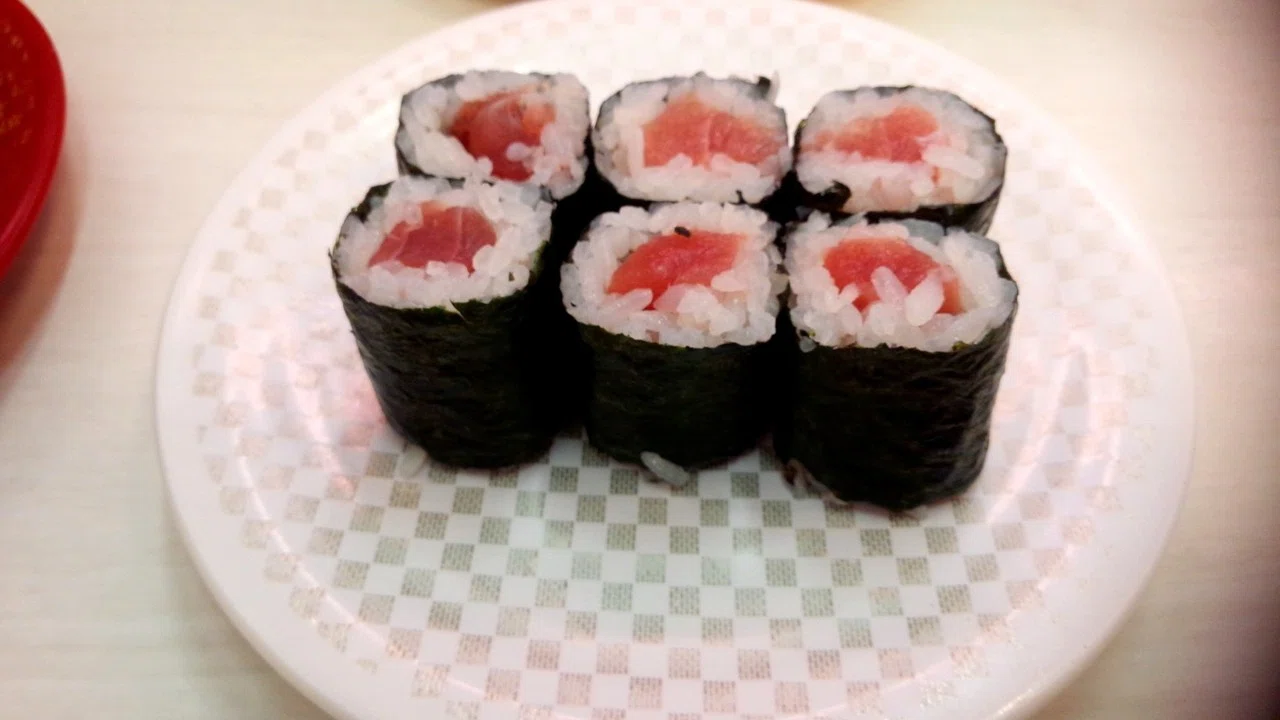 100円寿司 鉄火巻 魚べい Yamato Note 100円寿司 鉄火巻 魚べい Yamato Note
