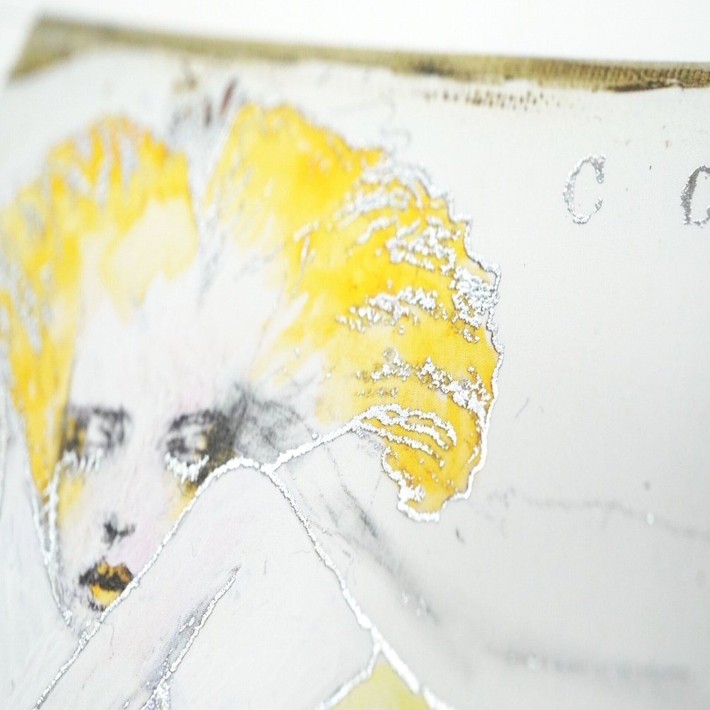 宇野亞喜良さま 特殊印刷カード アバロンセレクト箔押し」｜コスモテック