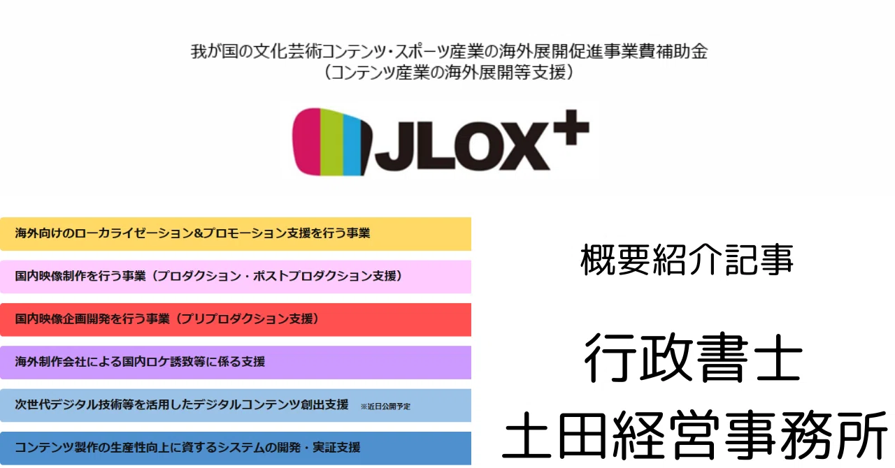我が国の文化芸術コンテンツ・スポーツ産業の海外展開促進事業費補助金