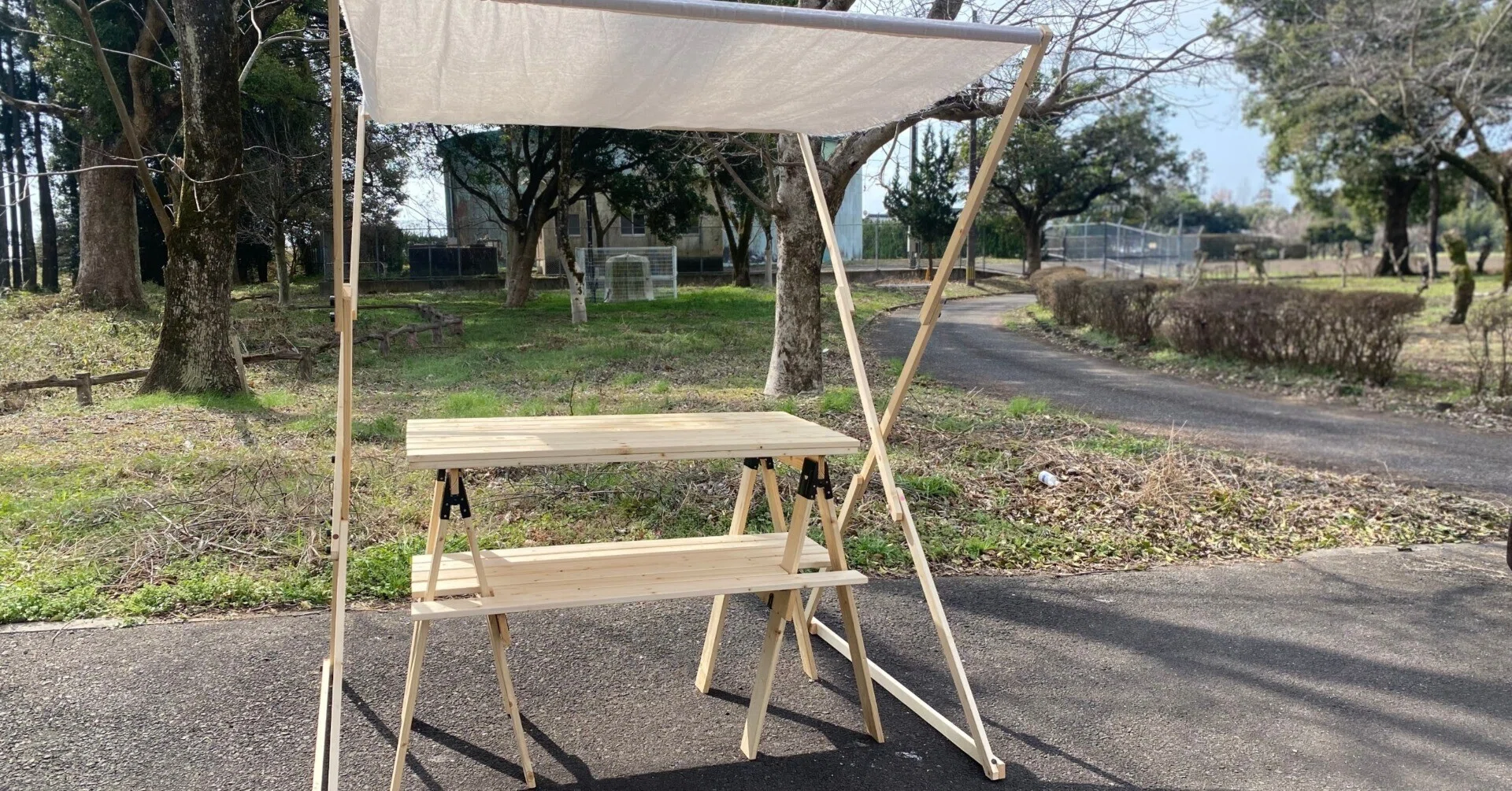 ポータブル屋台「FLIP STAND」完成|西都市まちづくりサークルSAITO BASE ポータブル屋台「FLIP STAND」完成|西都市まちづくりサークルSAITO BASE