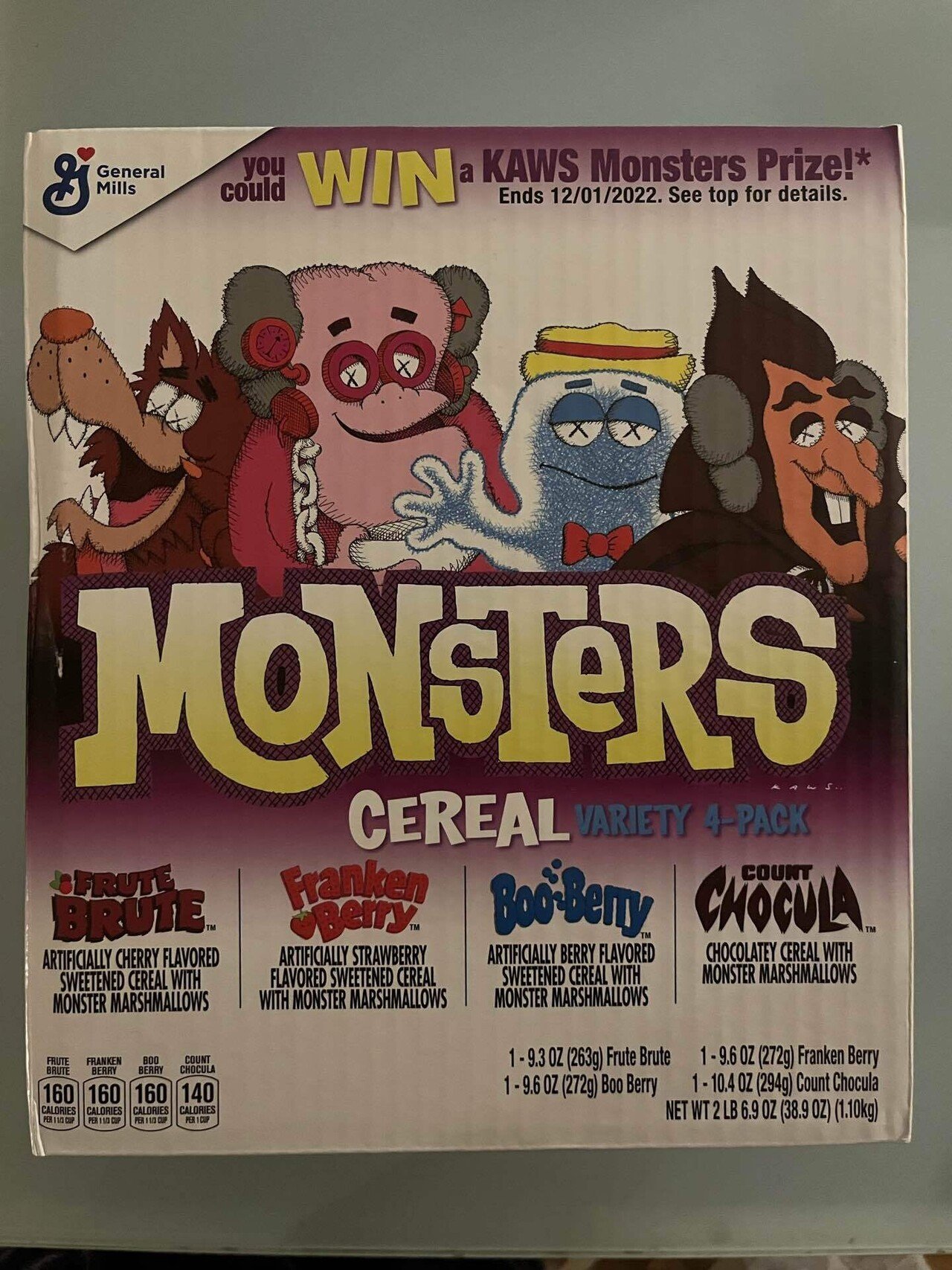 Kaws monsters ポスター 4種セット Latest release 2024 Kaws Monsters