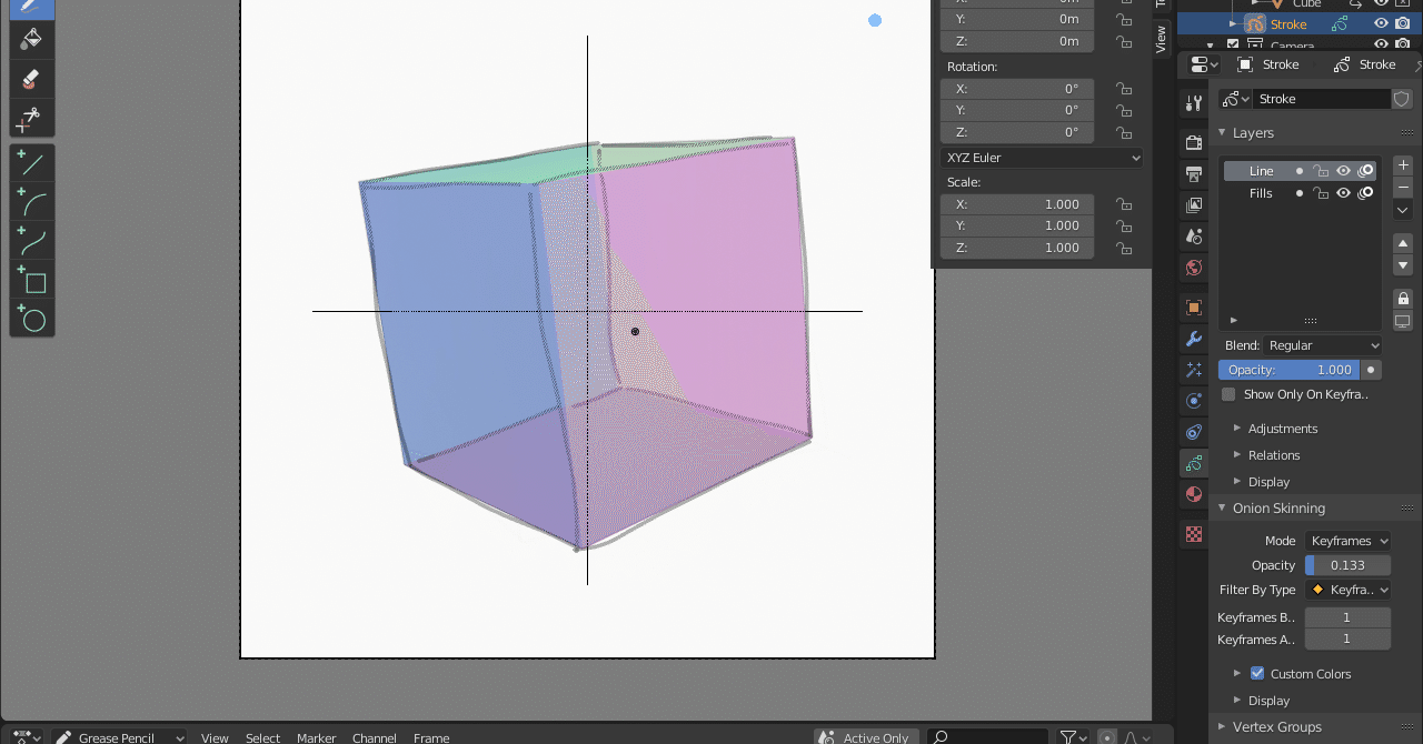 2 8 Blenderで手書きアニメを作ってtwitterに投げるまで Mitsuda Tetsuo Note