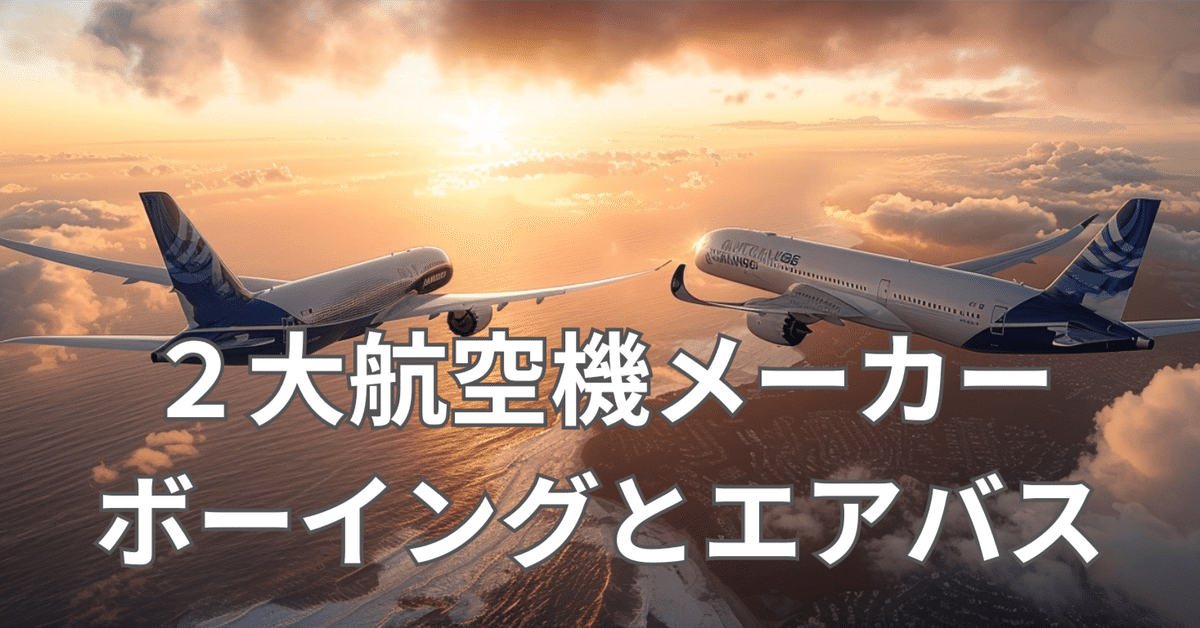 完全解説＞ボーイングとエアバス｜あらいぐま機長