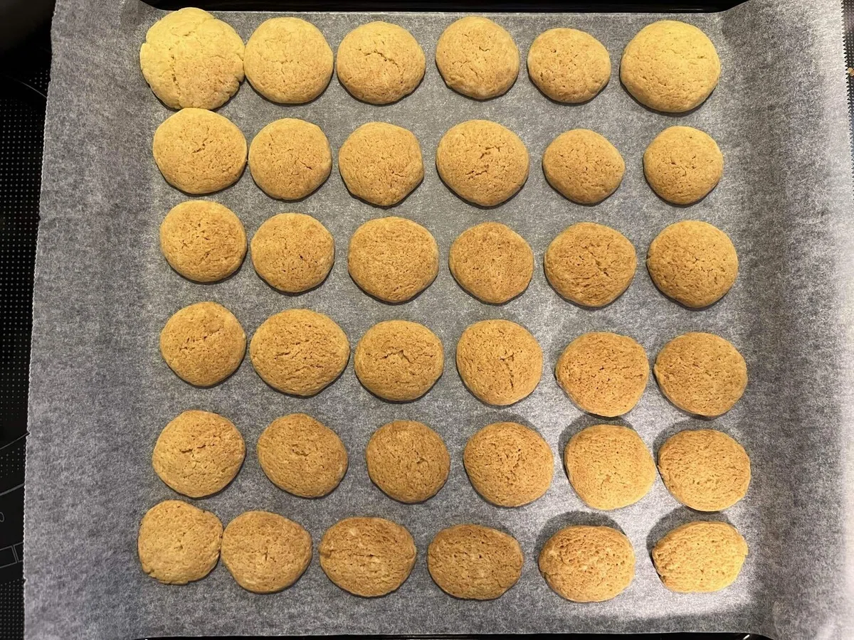 人生初の手作りクッキー