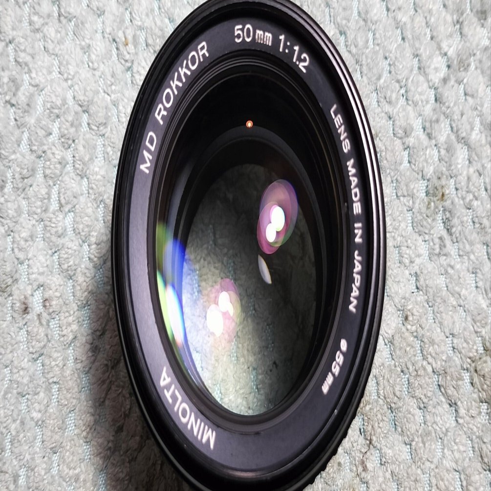 Minolta MD ROKKOR 50mm F1.2 各種動作良好 Minolta MD Rokkor 50mm F/1.2の分解｜フィルムカメラ修理のアクアカメラ