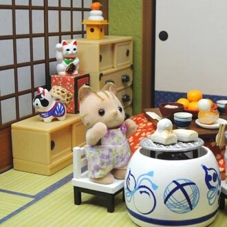 御猫様と座布団