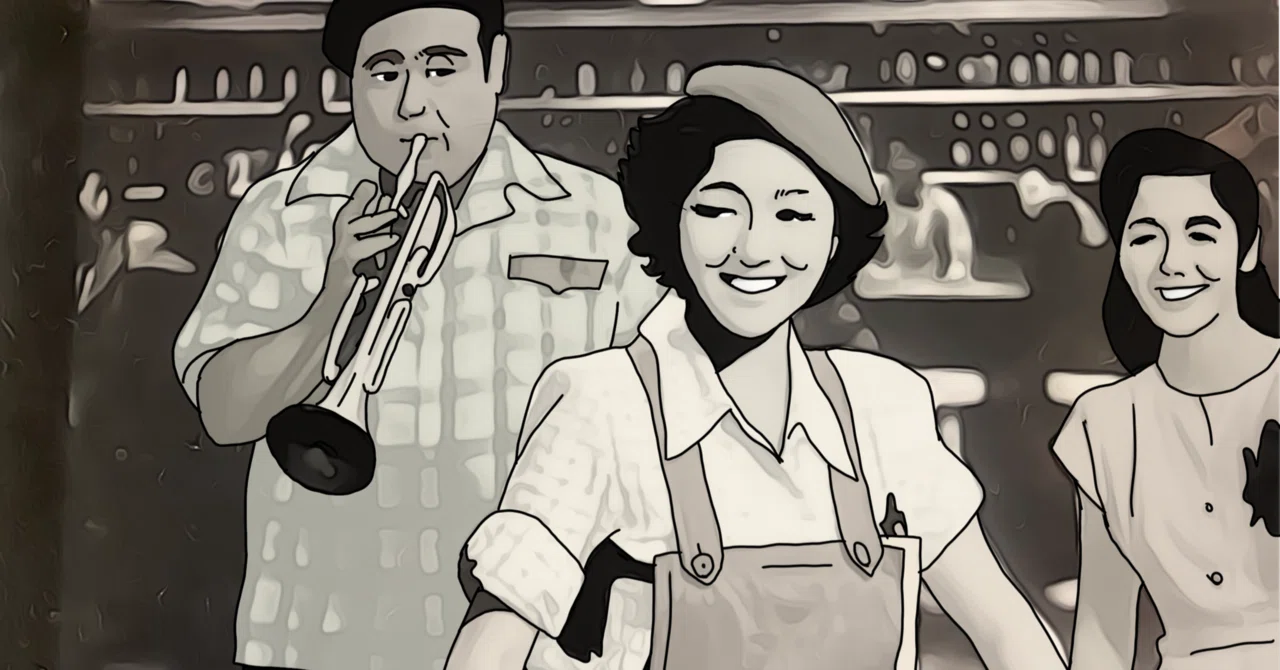 映画「銀座カンカン娘」1949年新東宝｜sukebezizy