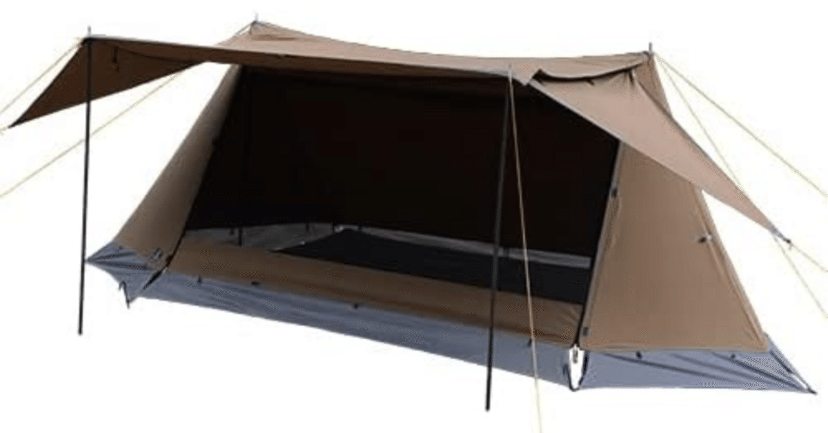 ポリコットン ツインポールソロテント ｜商品｜QUICKCAMP