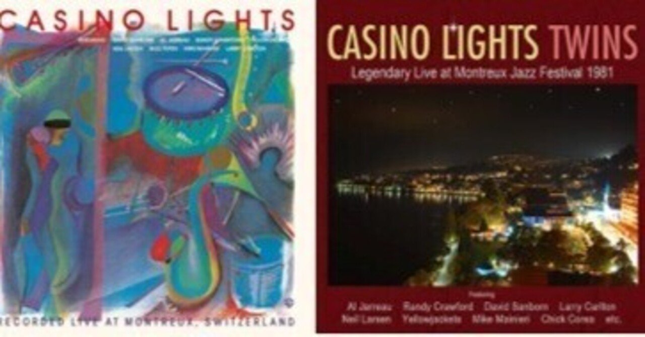 名盤伝説】 ”Casino Lights Twins: Legendary Live at Montreux 名盤伝説】 ”Casino Lights Twins: Legendary Live at Montreux