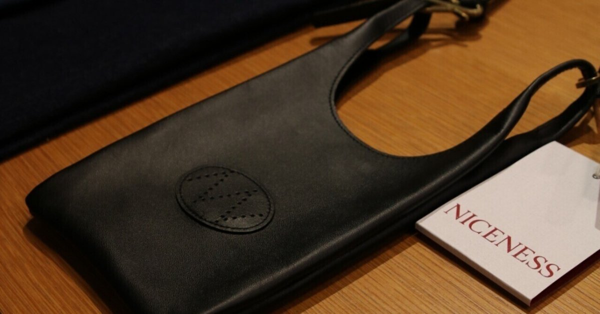 NICENESSといえばのバッグに新サイズが登場です。【NICENESS NICENESSといえばのバッグに新サイズが登場です。【NICENESS