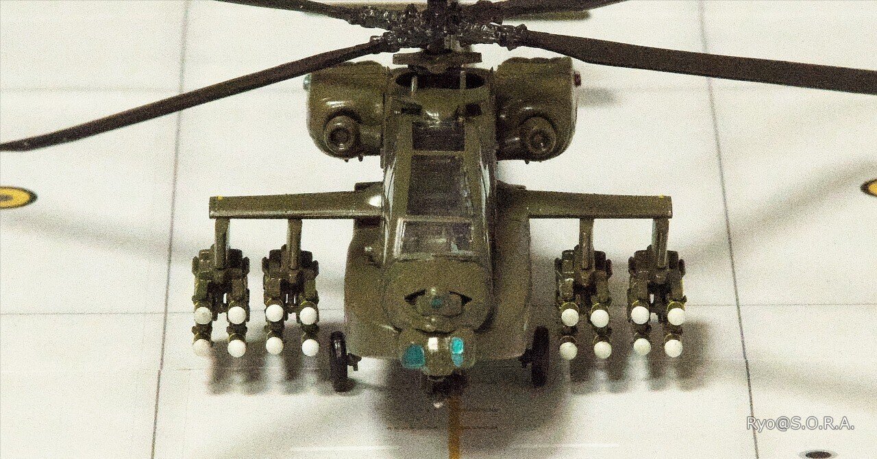 プラモデル製作記 イタレリ 1/72 AH-64D アパッチ ロングボウ ｜Ryo