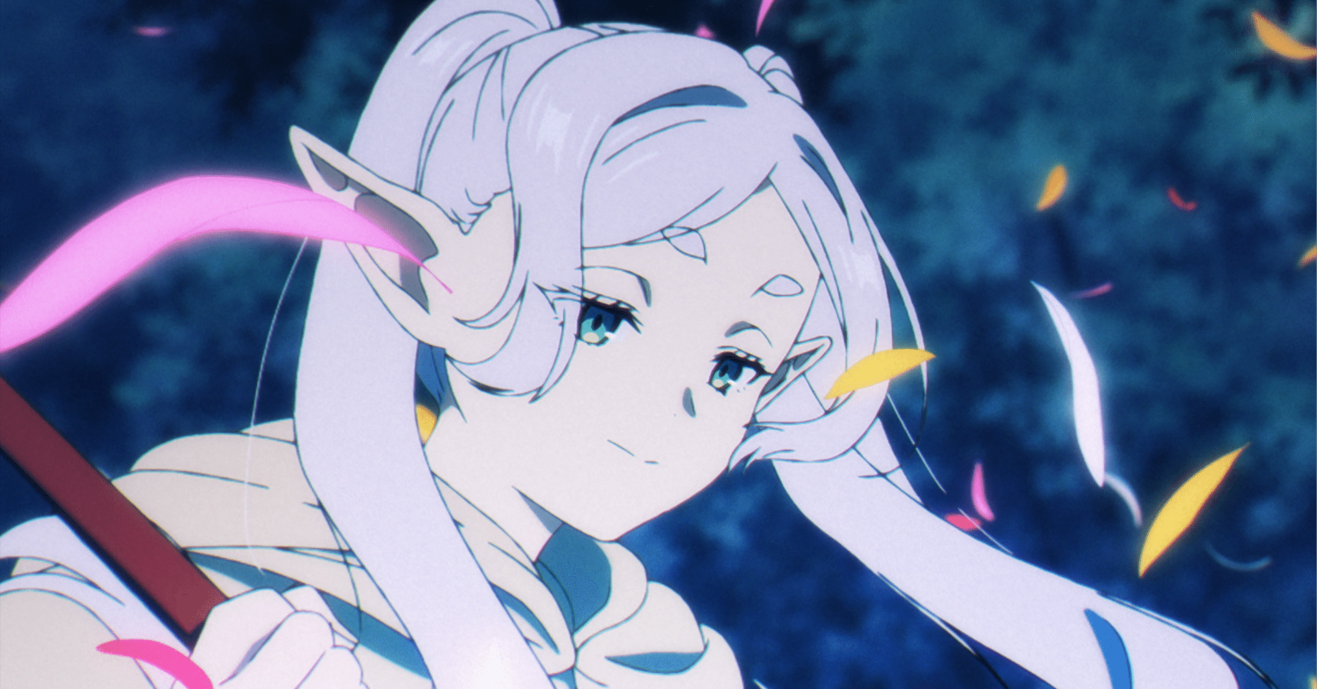 葬送のフリーレン27話／運が良かった、と嬉しそうに言うフリーレンを見