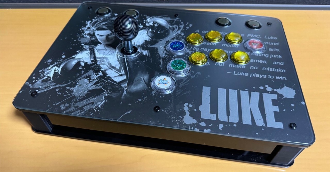 【CPC-L30】アーケードコントローラー　アケコン　自作　スト6仕様 CPC-L30】アーケードコントローラー アケコン 自作 スト6仕様