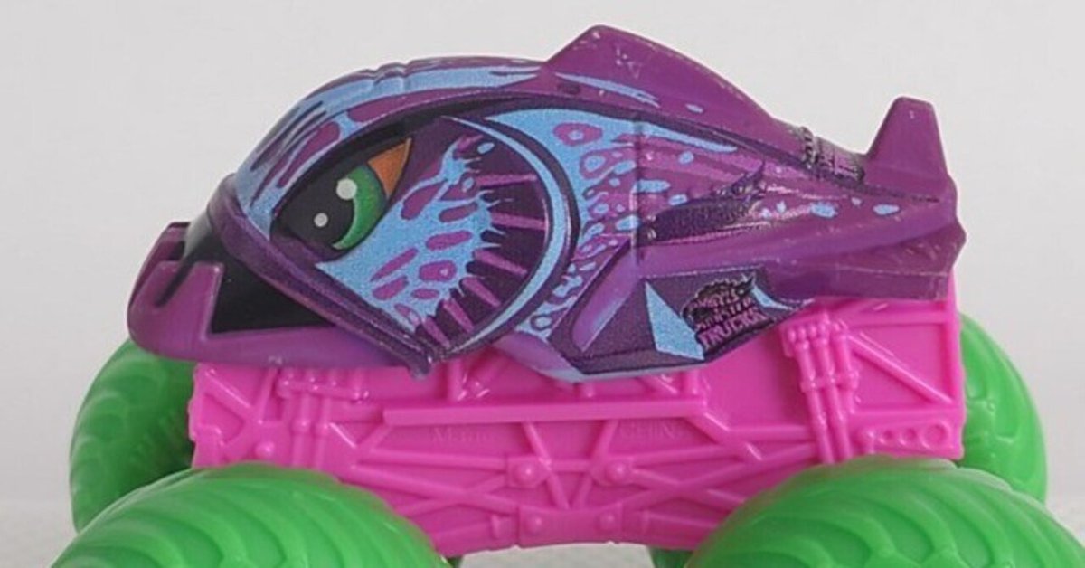 ホットウィール　モンスタートラック　バービー レビュー：ホットウィール・モンスタートラック Color Reveal