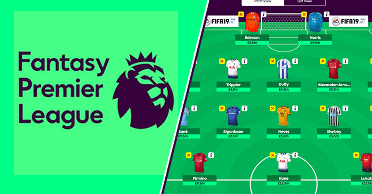 Fantasy Premier Leagueで遊ぼう Ukfootballshow Note