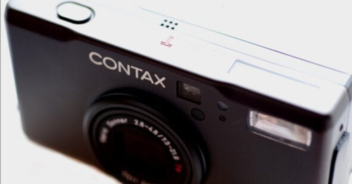 オールドデジカメ】CONTAX Tvs DIGITAL コンデジにも名機はある オールドデジカメ】CONTAX Tvs DIGITAL コンデジにも名機はある