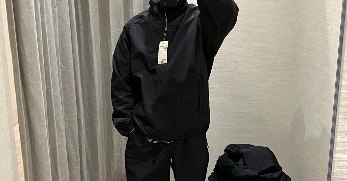 定価108,900円 OUAT ナイロンセットアップ 良品週間で、シャカシャカナイロンセットアップを購入しました