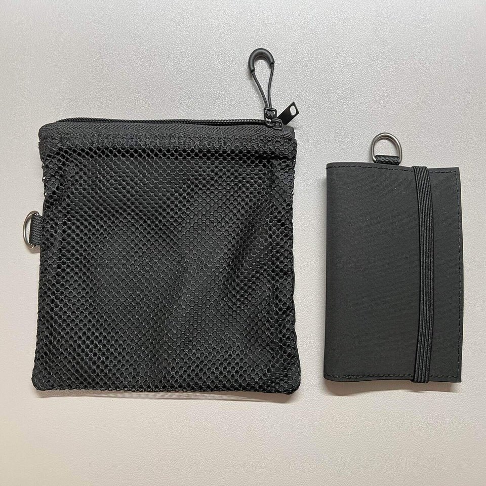 無印良品 トラベルウォレット 2個セット ブラック イオンSENRITO】コンパクトな優れもの｜ 無印