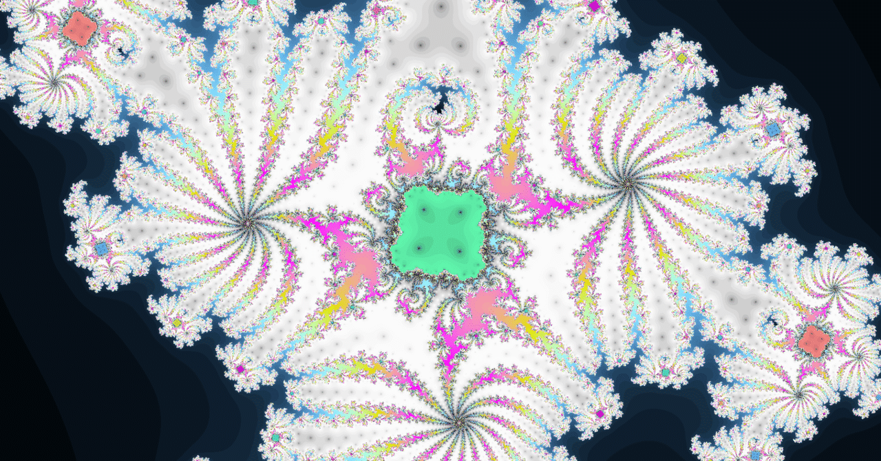 今週のフラクタル34 ((z^5+0.5iz^4)/(z+0.18i)+c 他)|108Hassium