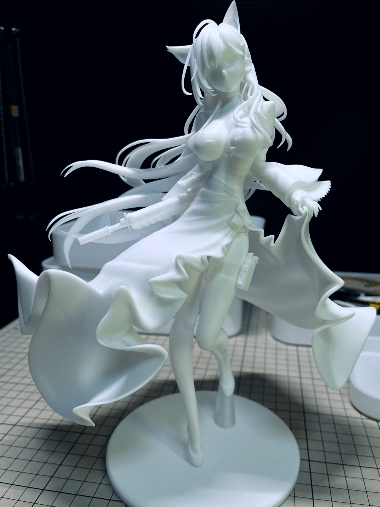 ブルーアーカイブ シロコ*テラー(砂狼シロコ)ガレージキット完成写真 ブルーアーカイブ シロコ*テラー(砂狼シロコ)ガレージキット完成写真