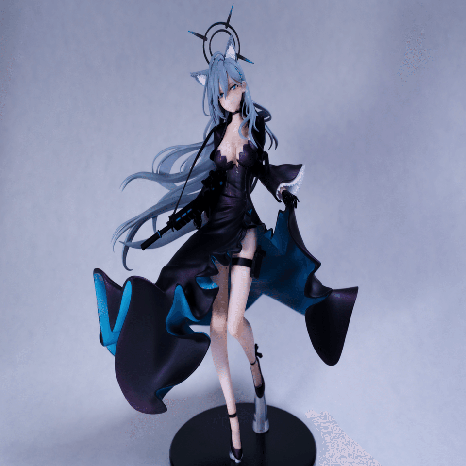 ガレージキット　シロコ・テラー 実装版 ブルーアーカイブ シロコ*テラー（砂狼シロコ）ガレージキット完成写真