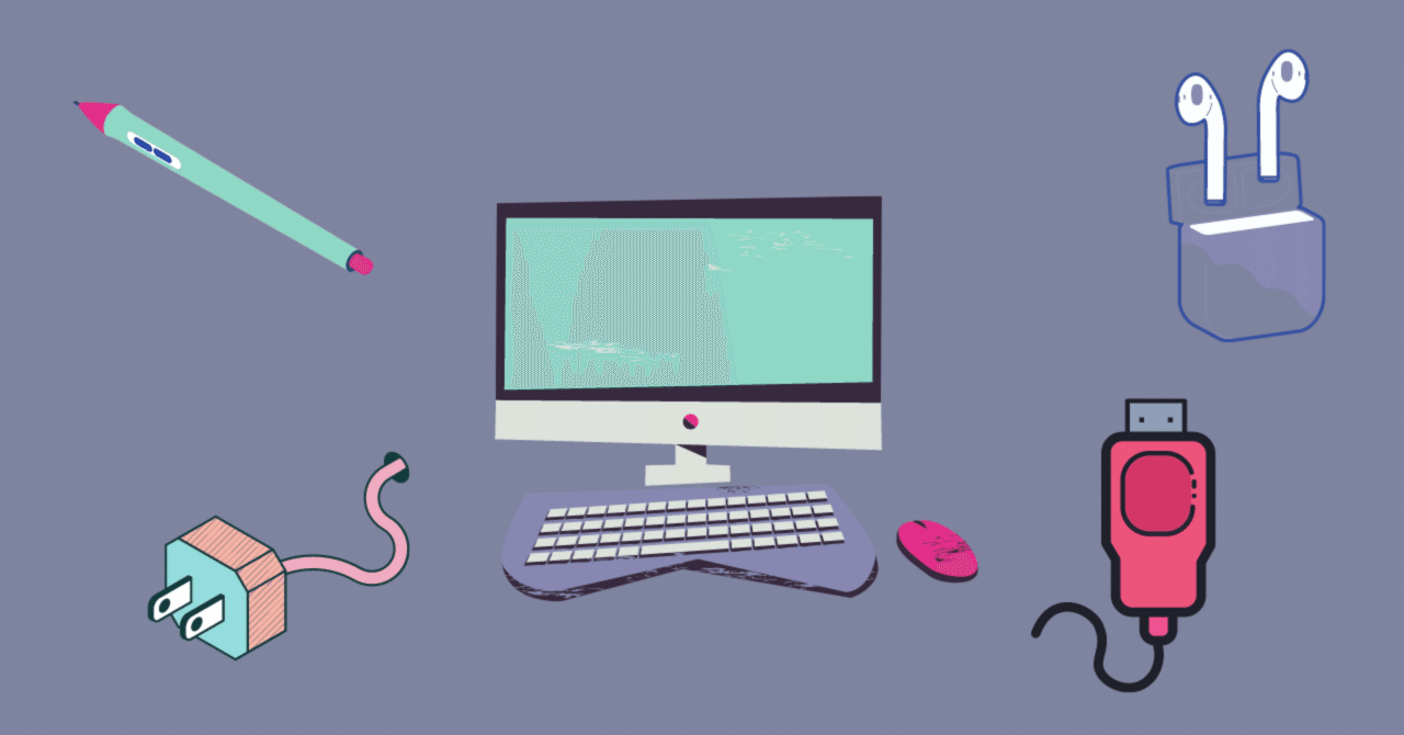 Macの周辺機器について調べてみた｜Azuna＊teacher