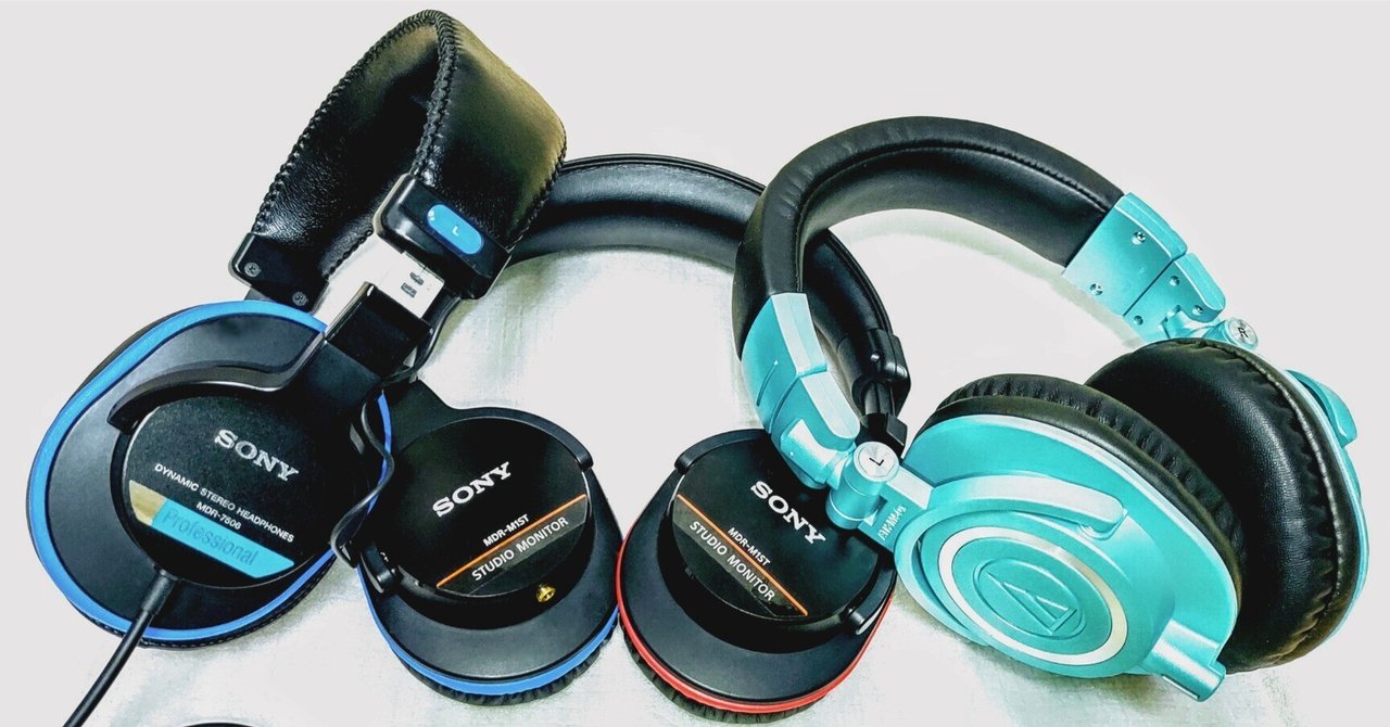 SONY MDR-M1ST +オーディオテクニカ HP-PRO5MK2用パッド SONY