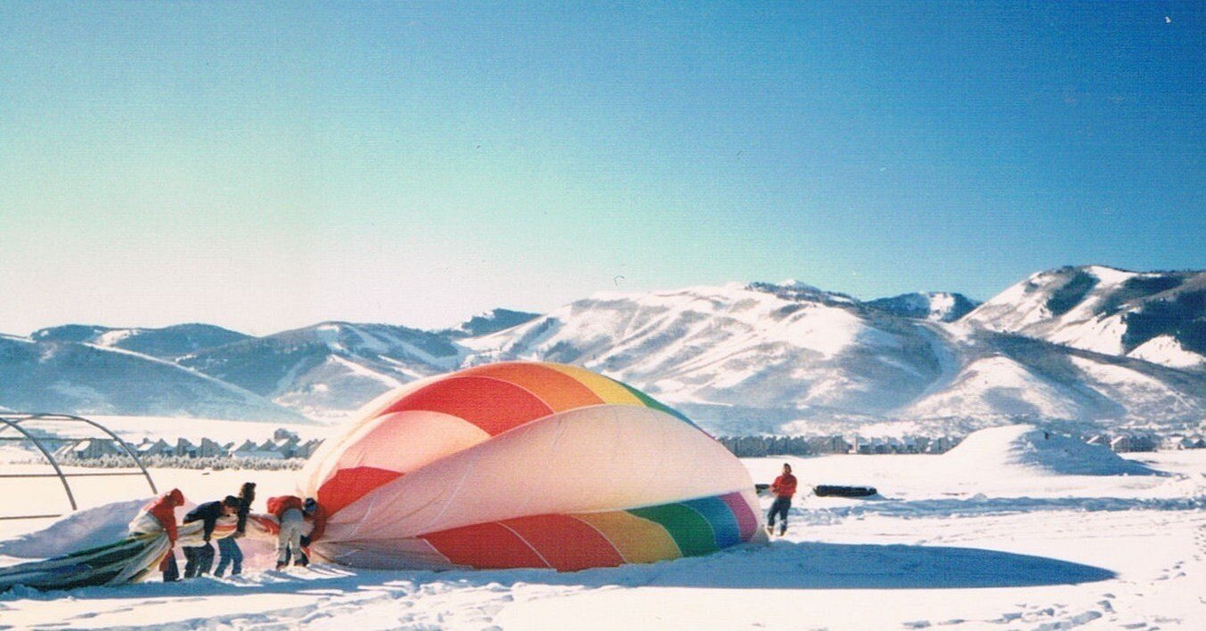 熱気球（ホットバルーン）で上空へ｜茶木寿夫