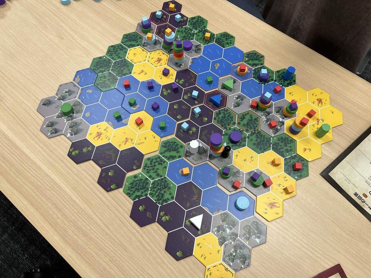 新しいボードゲーム会の2回目開催に参加しました｜ワビスケ