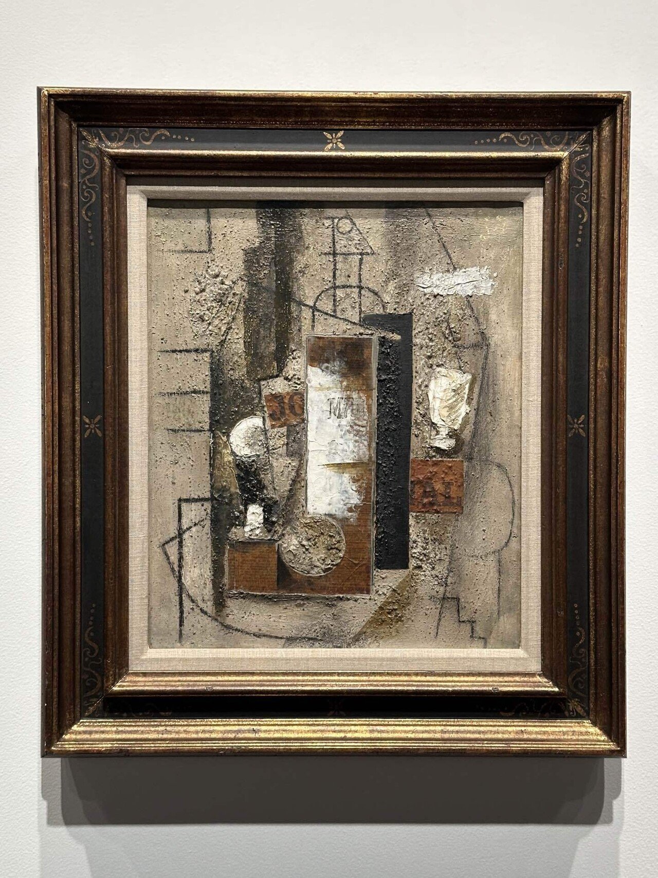 ピカソ、ブルゴーニュのマール瓶、希少画集画、新品額装付