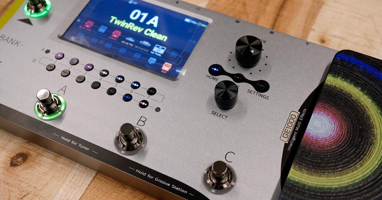 Mooer GE1000・GE1000Liの注目機能！｜Lep International