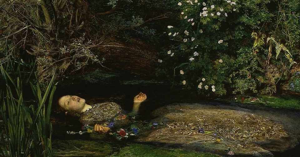 オフィーリア ジョン エヴァレット ミレイ Arisa Kusayanagi Note