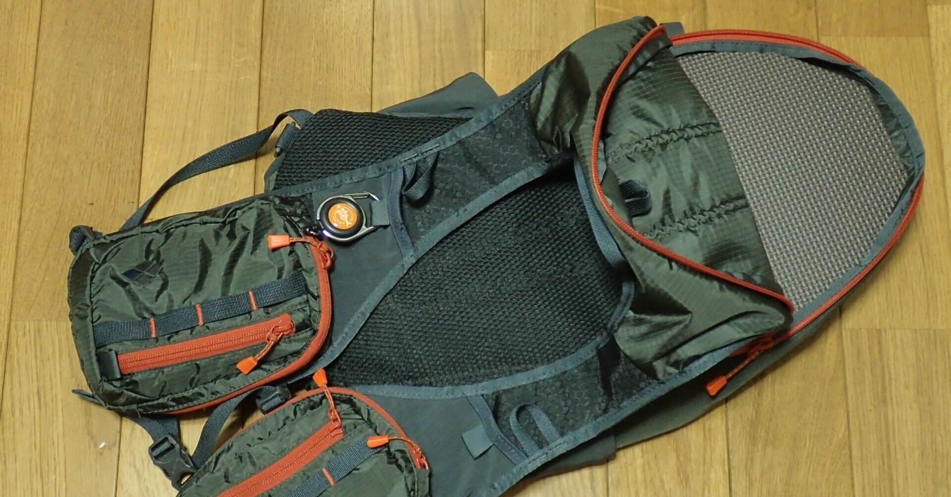 モンベル アングラーパック15のバックパネルを自作|海山酒 モンベル アングラーパック15のバックパネルを自作|海山酒