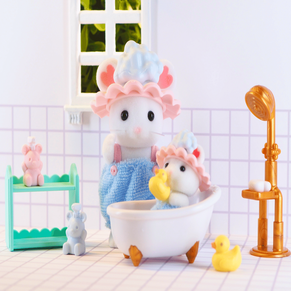 PR】いっしょにバスタイムセット【シルバニア】｜KanaFett