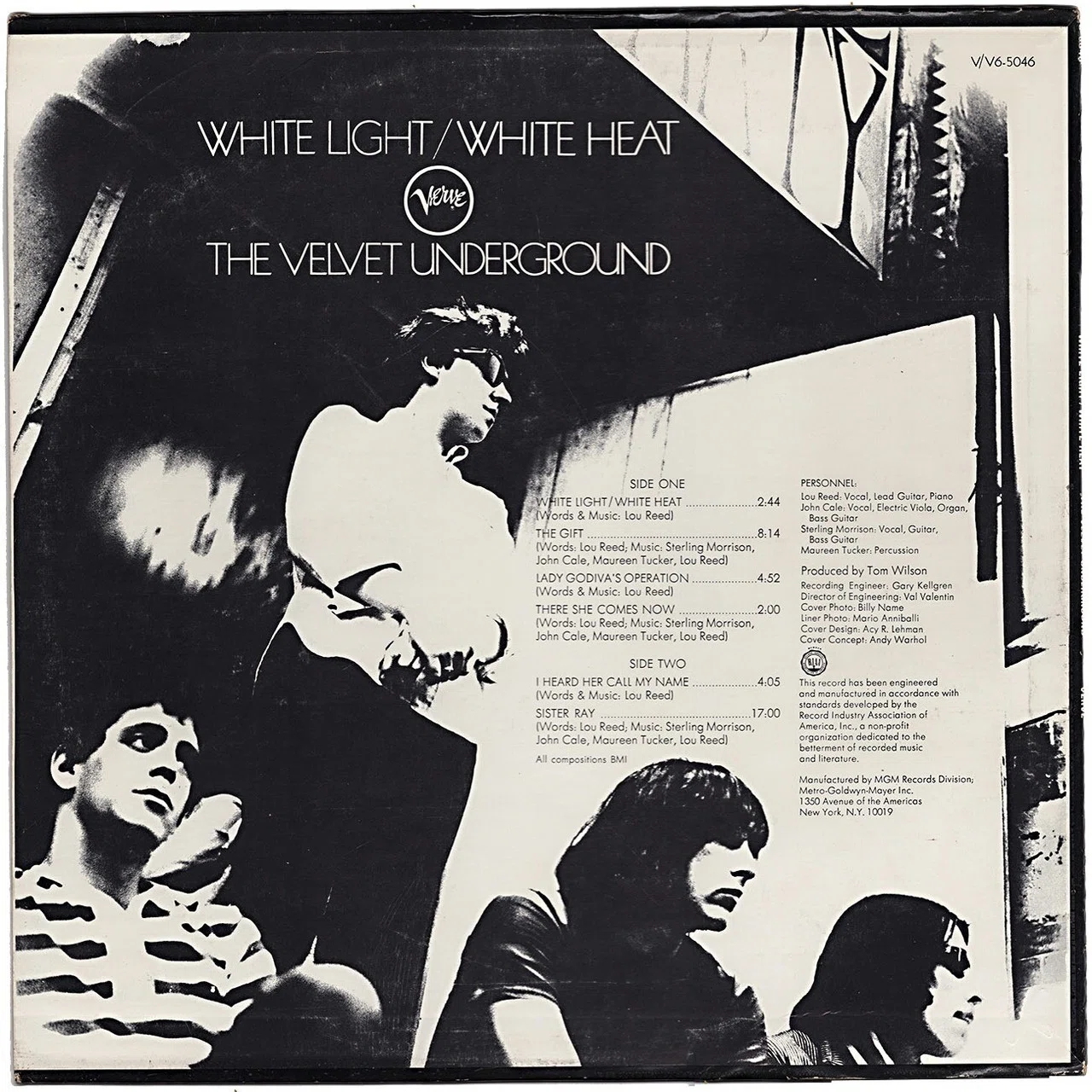 White Light/White Heat - 1968 US Original Early West Coast Press 