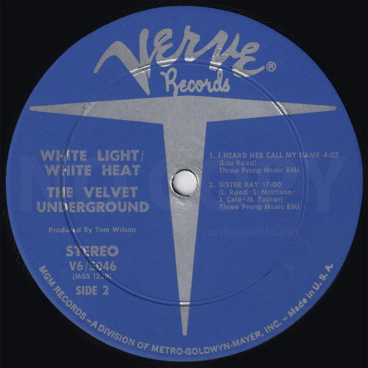 White Light/White Heat - 1968 US Original Early West Coast Press 
