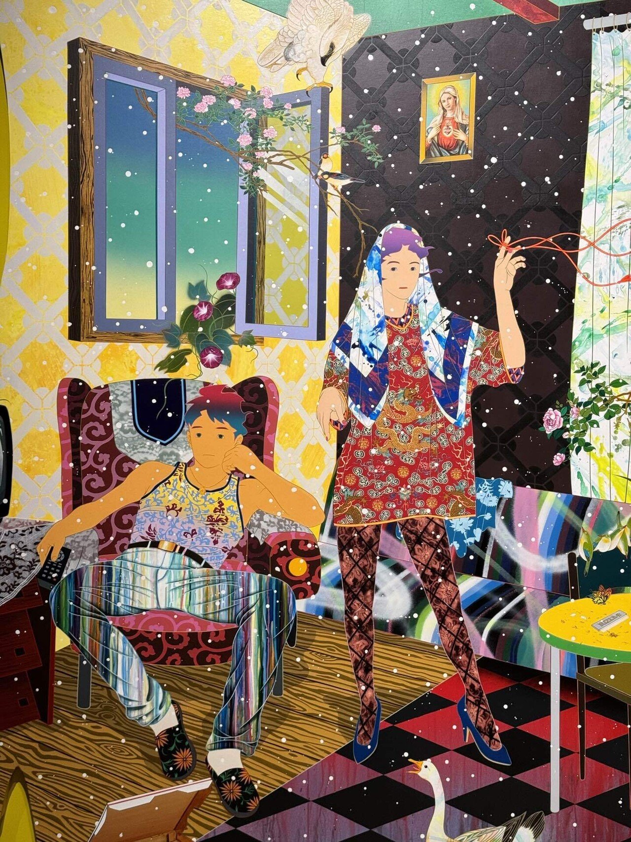 ジェンダーも国籍も地球でもない松山智一のボーダレスな世界｜VILLAGE