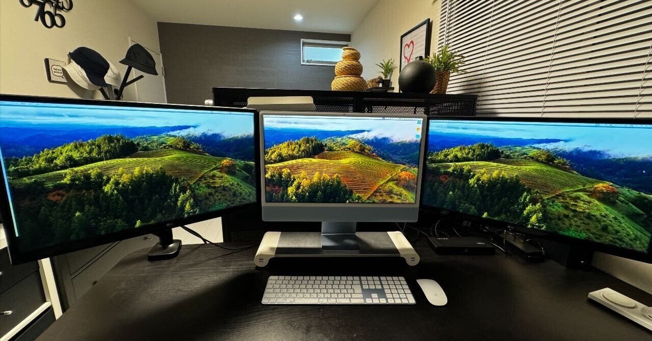 iMac2023でトリプルディプレイ環境にする方法｜上辻 勇 | 株式会社