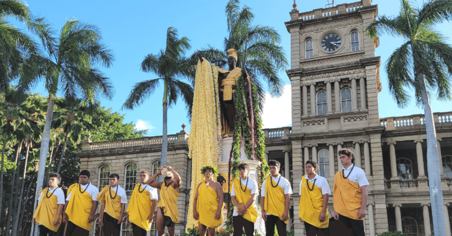 6月は、偉大なハワイの父 カメハメハ大王を讃える行事が目白押し！2024