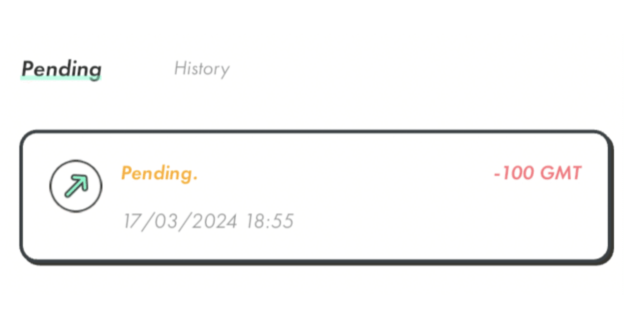 STEPN】Spending～Wallet間の詰まり・届かない場合の対処方法｜バベ（cryptBBQ）