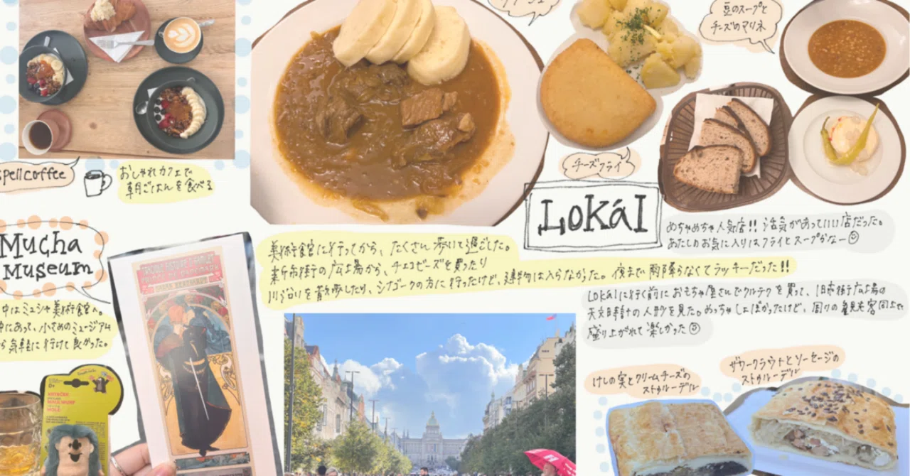 プラハ③🇨🇿 ミュシャ美術館・クルテクグッズを買うならこのお店