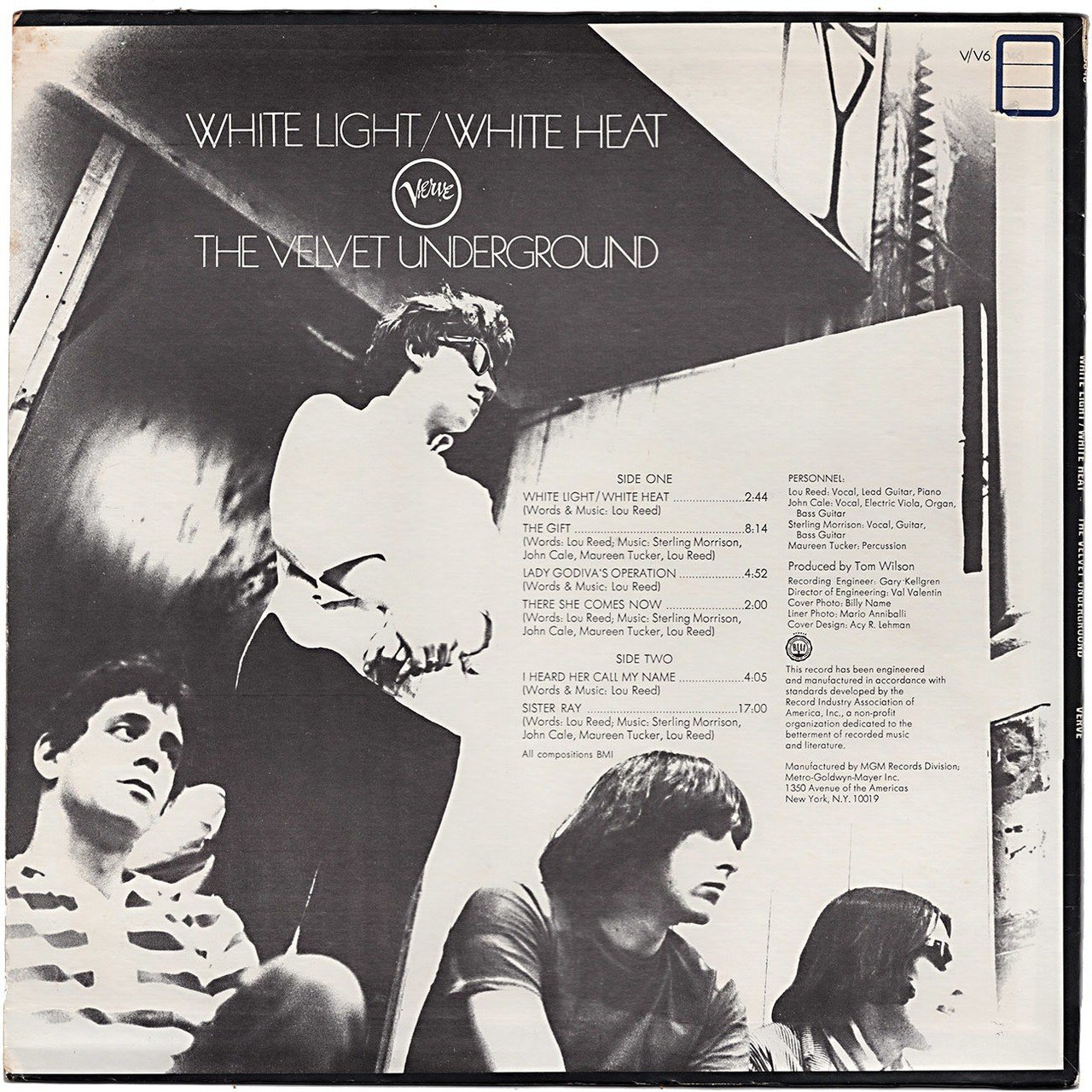 White Light/White Heat - Early 70's Hollywood Reissue #1｜zrcnm