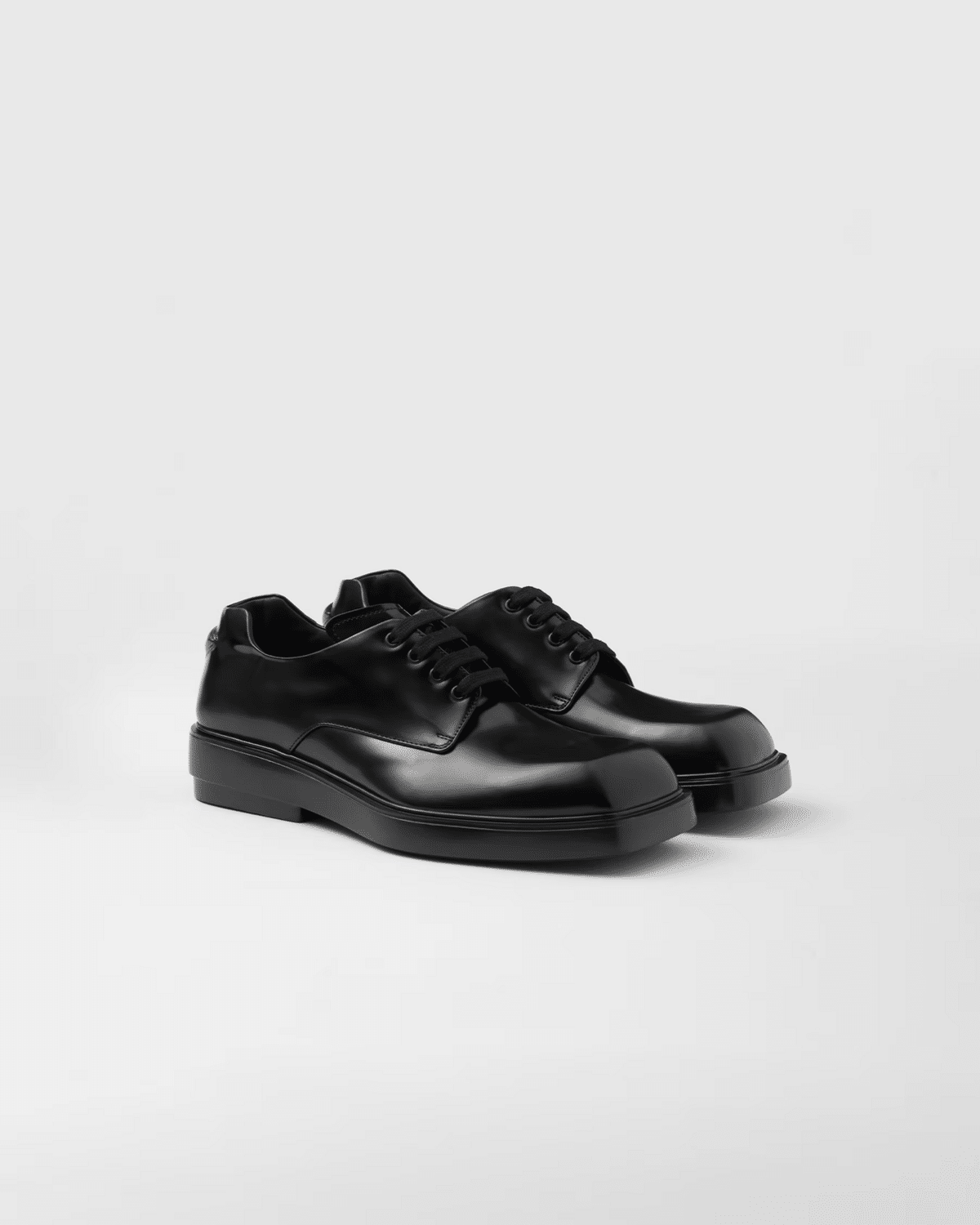 76.PRADA SUMMER24① ブラッシュドレザー ダービーシューズ 76.PRADA SUMMER24① ブラッシュドレザー ダービーシューズ