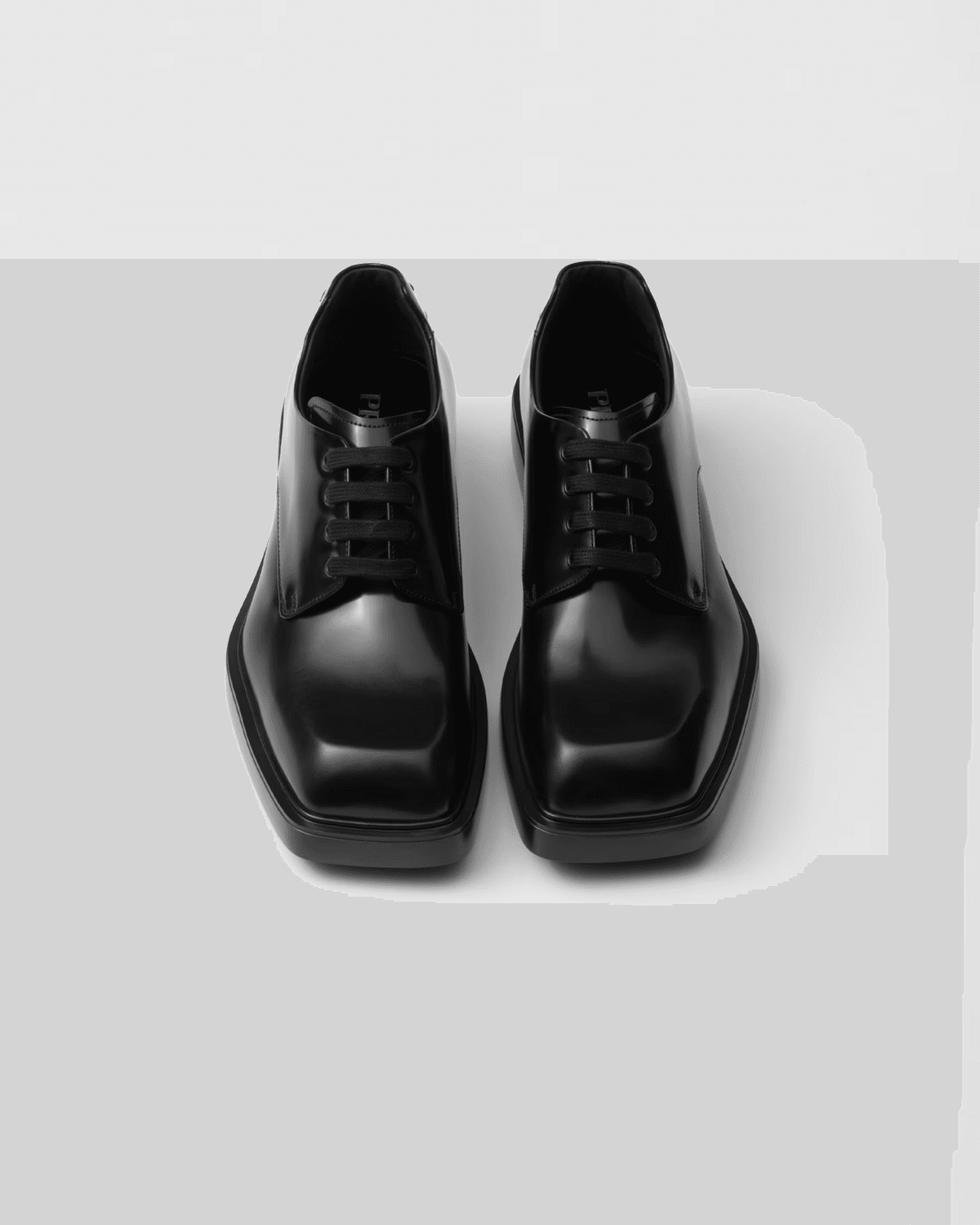76.PRADA SUMMER24① ブラッシュドレザー ダービーシューズ 76.PRADA SUMMER24① ブラッシュドレザー ダービーシューズ