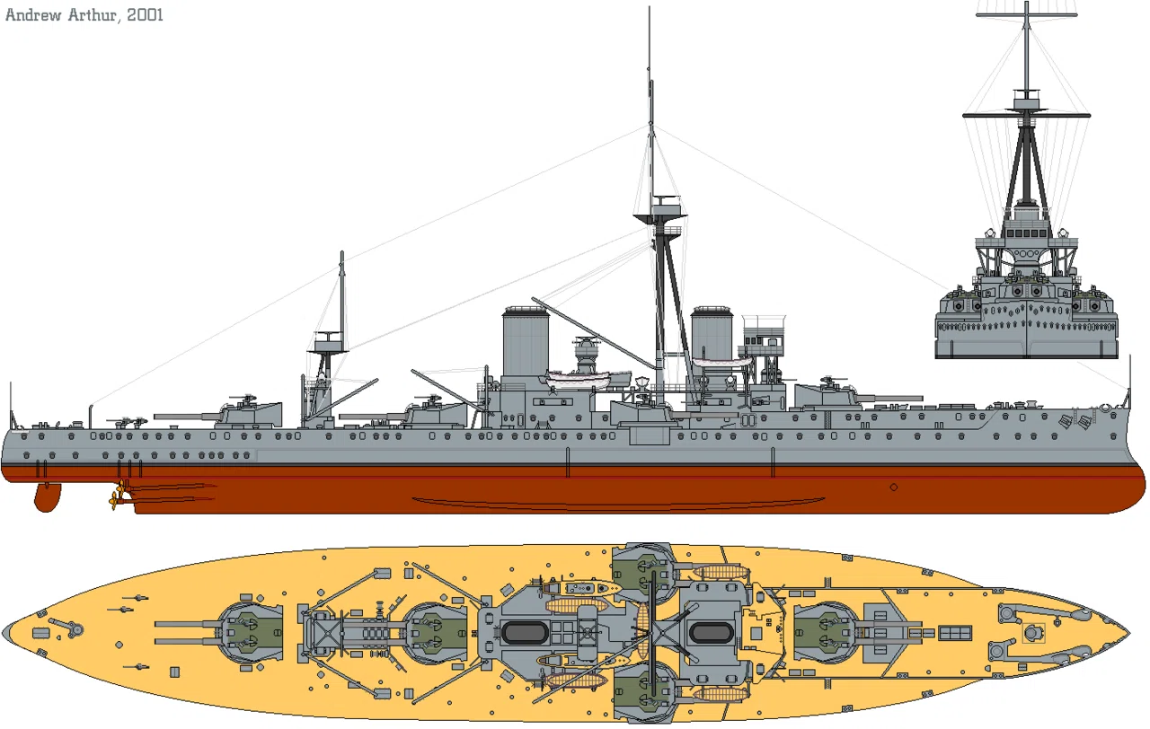 英国軍艦ドレッドノート4代｜三十一提督(みそひとていとく)