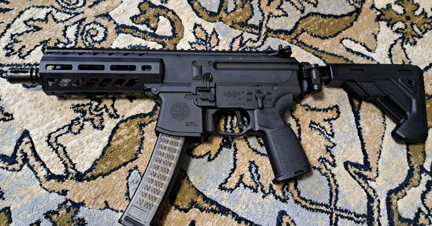 SIG SAUER MPX AEG 電動ガン　日本規格 SIG SAUER ProForce MPX-K スポーツライン AEG 電動サブ