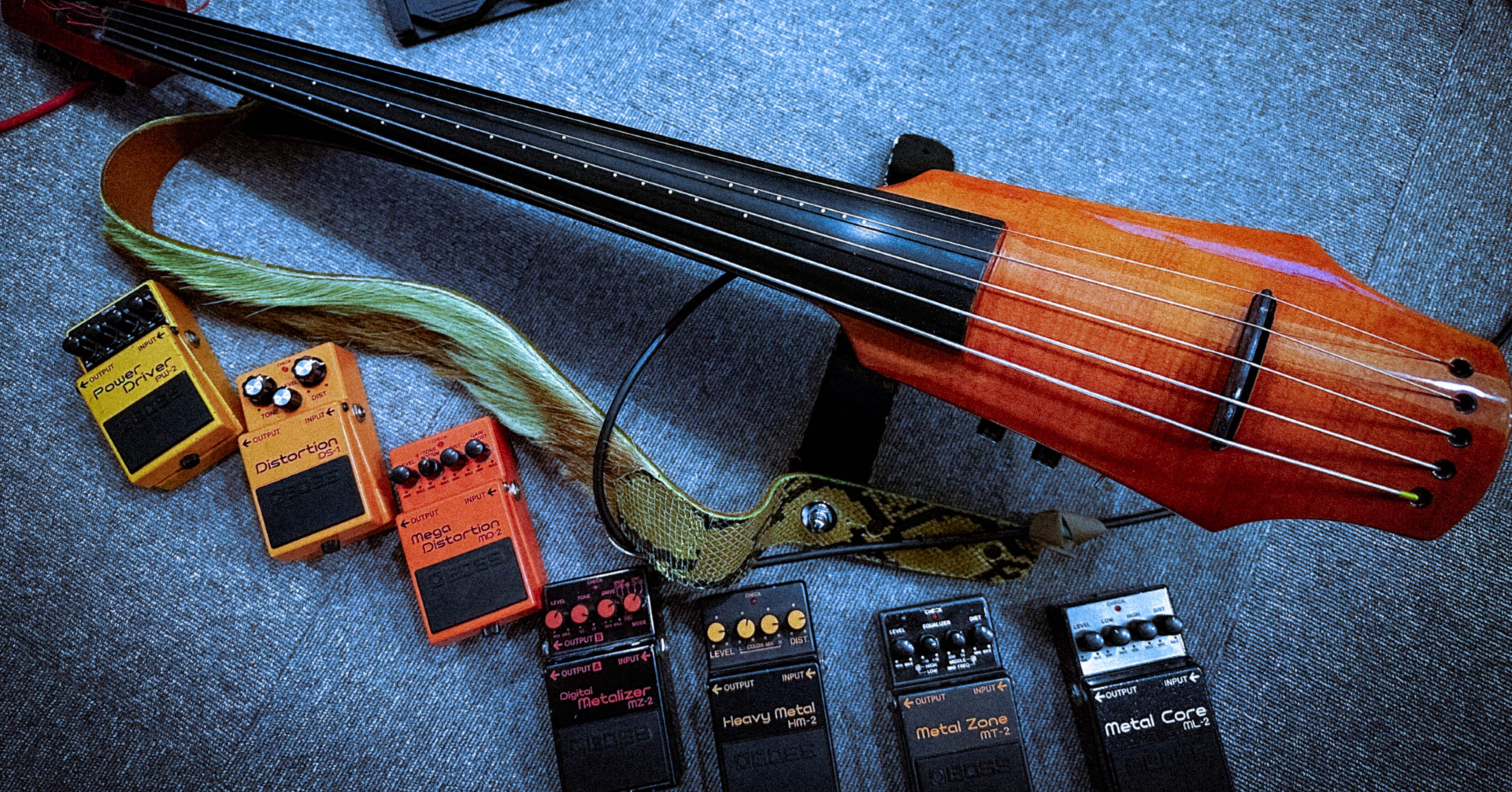 エレクトリックチェロ エレキチェロと歪みの研究｜斎藤孝太郎