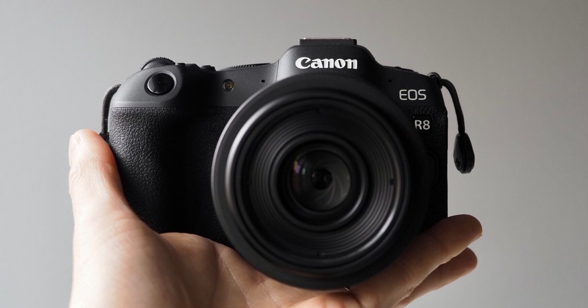 キャノン EOS R8 とりあえずサクッとレビュー。｜ミニマリストの欲望