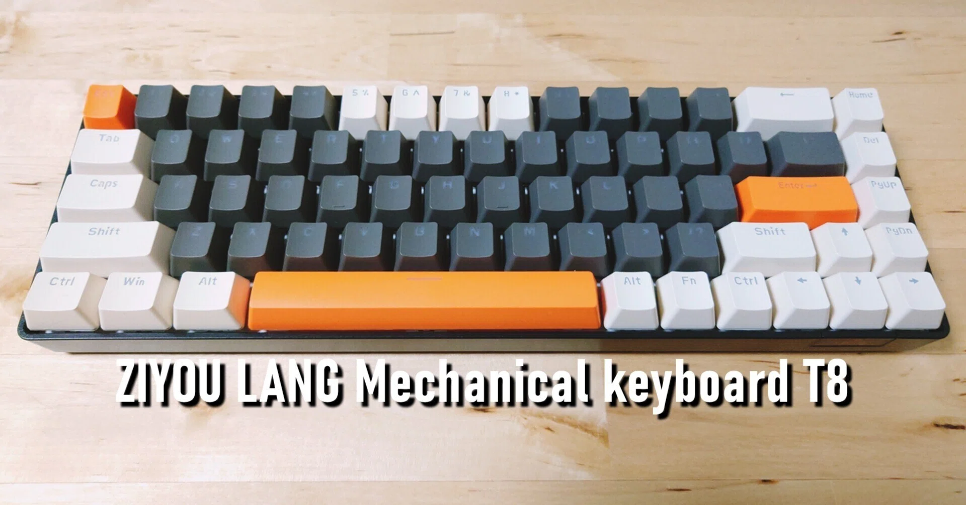ガジェットレビュー】オシャレな中華製メカニカルキーボード│ZIYOU